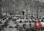 Image of Protestant church service Queensland Australia, 1944, second 1 stock footage video 65675059169