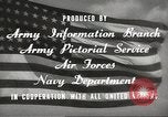 Image of United States soldiers United States USA, 1945, second 18 stock footage video 65675059186
