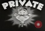 Standbild Private Snafu United States USA, 1945, aus Sekunde 4 historischem Filmmaterial Videoclip 65675059191