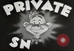 Standbild Private Snafu United States USA, 1945, aus Sekunde 5 historischem Filmmaterial Videoclip 65675059191