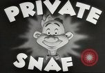 Standbild Private Snafu United States USA, 1945, aus Sekunde 6 historischem Filmmaterial Videoclip 65675059191