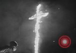Image of Ku Klux Klan cross burning ceremony United States USA, 1930, second 18 stock footage video 65675059202