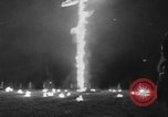 Image of Ku Klux Klan cross burning ceremony United States USA, 1930, second 23 stock footage video 65675059202