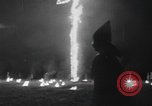 Image of Ku Klux Klan cross burning ceremony United States USA, 1930, second 24 stock footage video 65675059202