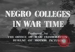 Standbild Tuskegee Institut Tuskegee Alabama USA, 1943, aus Sekunde 10 historischem Filmmaterial Videoclip 65675059203
