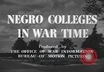 Standbild Tuskegee Institut Tuskegee Alabama USA, 1943, aus Sekunde 11 historischem Filmmaterial Videoclip 65675059203
