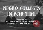 Standbild Tuskegee Institut Tuskegee Alabama USA, 1943, aus Sekunde 12 historischem Filmmaterial Videoclip 65675059203
