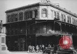 Image of overcrowded housing for World War 2 production workers Mobile Alabama USA, 1943, second 4 stock footage video 65675059207