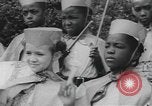 Image of African American children's orchestra Alabama United States USA, 1940, second 52 stock footage video 65675059226