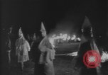 Image of Ku Klux Klan burning cross United States USA, 1930, second 3 stock footage video 65675059228