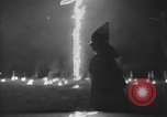 Image of Ku Klux Klan burning cross United States USA, 1930, second 24 stock footage video 65675059228