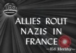 Image of American soldiers Saint Lo France, 1944, second 4 stock footage video 65675059236