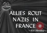 Image of American soldiers Saint Lo France, 1944, second 5 stock footage video 65675059236