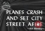 Image of Two P-51 fighter planes crash into homes in Jacksonville, Florida Jacksonville Florida USA, 1944, second 6 stock footage video 65675059237