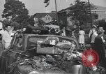 Image of Two P-51 fighter planes crash into homes in Jacksonville, Florida Jacksonville Florida USA, 1944, second 33 stock footage video 65675059237