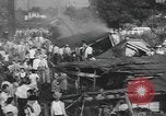 Image of Two P-51 fighter planes crash into homes in Jacksonville, Florida Jacksonville Florida USA, 1944, second 37 stock footage video 65675059237