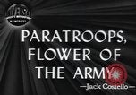 Image of paratroopers Georgia United States USA, 1944, second 1 stock footage video 65675059240