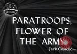 Image of paratroopers Georgia United States USA, 1944, second 3 stock footage video 65675059240