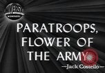 Image of paratroopers Georgia United States USA, 1944, second 5 stock footage video 65675059240
