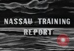 Standbild Underwater Training Nassau Bahamas, 1945, aus Sekunde 17 historischem Filmmaterial Videoclip 65675059243