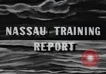 Standbild Underwater Training Nassau Bahamas, 1945, aus Sekunde 19 historischem Filmmaterial Videoclip 65675059243