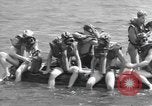Image of underwater training Nassau Bahamas, 1945, second 56 stock footage video 65675059245