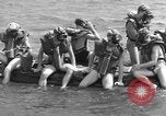 Image of underwater training Nassau Bahamas, 1945, second 57 stock footage video 65675059245