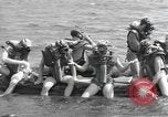 Image of underwater training Nassau Bahamas, 1945, second 58 stock footage video 65675059245