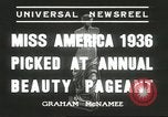 Image of Miss America Atlantic City New Jersey USA, 1936, second 8 stock footage video 65675059250