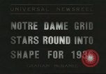 Image of Notre Dame University South Bend Indiana USA, 1936, second 5 stock footage video 65675059253