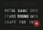 Image of Notre Dame University South Bend Indiana USA, 1936, second 6 stock footage video 65675059253