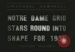 Image of Notre Dame University South Bend Indiana USA, 1936, second 7 stock footage video 65675059253