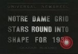 Image of Notre Dame University South Bend Indiana USA, 1936, second 9 stock footage video 65675059253