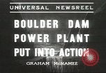 Image Boulder Dam Boulder City Nevada USA, 1936, de la seconde 1 séquences d'archives historiques vidéo 65675059255