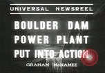 Image Boulder Dam Boulder City Nevada USA, 1936, de la seconde 3 séquences d'archives historiques vidéo 65675059255
