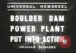 Image Boulder Dam Boulder City Nevada USA, 1936, de la seconde 4 séquences d'archives historiques vidéo 65675059255