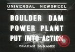 Image Boulder Dam Boulder City Nevada USA, 1936, de la seconde 5 séquences d'archives historiques vidéo 65675059255