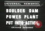 Image Boulder Dam Boulder City Nevada USA, 1936, de la seconde 6 séquences d'archives historiques vidéo 65675059255