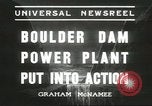 Image Boulder Dam Boulder City Nevada USA, 1936, de la seconde 8 séquences d'archives historiques vidéo 65675059255