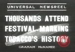 Image of National Tobacco Festival South Boston Virginia USA, 1936, second 1 stock footage video 65675059257