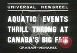 Image of Events at Fair in Canada Canada, 1936, second 5 stock footage video 65675059258