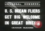 Immagine di Trans Atlantic flight Llandilo Galles, 1936, secondo 8 filmato di repertorio 65675059259