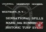 Immagine di Brook Meadow Cup Chase Westbury New York USA, 1932, secondo 11 filmato di repertorio 65675059260