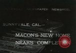 Standbild Hangar Sunnyvale California USA, 1932, aus Sekunde 1 historischem Filmmaterial Videoclip 65675059263