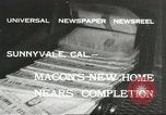 Standbild Hangar Sunnyvale California USA, 1932, aus Sekunde 3 historischem Filmmaterial Videoclip 65675059263