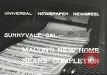 Standbild Hangar Sunnyvale California USA, 1932, aus Sekunde 6 historischem Filmmaterial Videoclip 65675059263