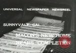 Standbild Hangar Sunnyvale California USA, 1932, aus Sekunde 7 historischem Filmmaterial Videoclip 65675059263