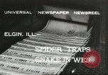 Standbild Snake Elgin Illinois USA, 1932, aus Sekunde 1 historischem Filmmaterial Videoclip 65675059264
