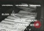 Standbild Snake Elgin Illinois USA, 1932, aus Sekunde 3 historischem Filmmaterial Videoclip 65675059264