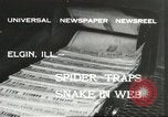 Standbild Snake Elgin Illinois USA, 1932, aus Sekunde 7 historischem Filmmaterial Videoclip 65675059264